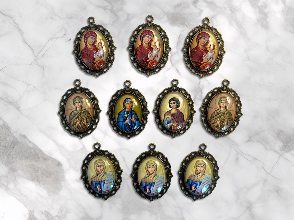 Custom Patron Saint Necklace